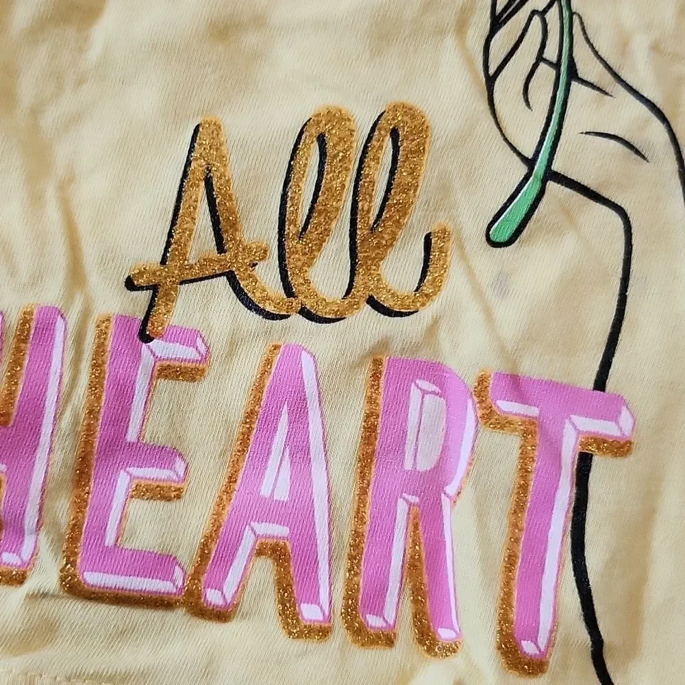 4T Belle t shirt All heart Disney